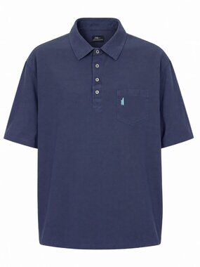 Johnnie-O Polo Shirt Men's XL Purple Cotton Relaxed Fit